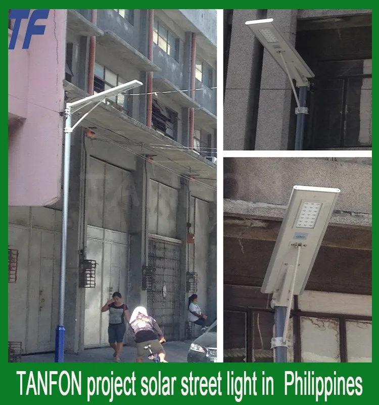 tanfon project solar street light in  Philippines