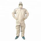 EN1149 antistatic disposable bounded seam microporous coverall/clothing/suit