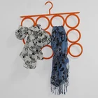 fashion round plastic hanging 28 holes 12 hole silk scarf hangers 28 circle for scarves