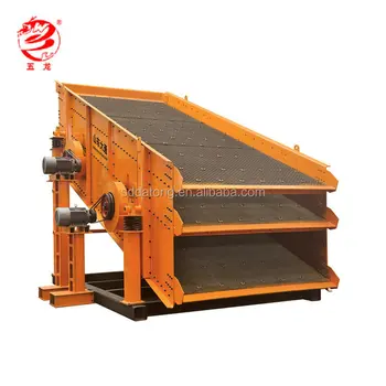 Professional hot minerals vibrating screen with high work efficiency