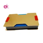 Factory promotion gift wholesale hot sale new rfid blocking aluminum rfid id card holder wallet