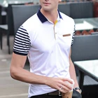 Custom Cotton Polo Shirt Short Sleeve Mens Polo T Shirt