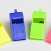 Sport gift set manufacturers wholesale high quality affordable extra large plastic training toy whistle