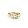 new fashion jewelry ladies 14K Yellow Gold Full Circle Cherry Blossom Ring wedding ring engagement ring