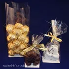 Cellophane Block Base Standing Bags Square Bottom PP food packaging
