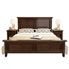 2019 new design Bedroom furniture leather king size bed For Home Or Hotel folding bed super comfortable easy to clean