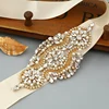 New design bridal crystal sash Wedding Accessory Bride Rhinestone bridal belt with Multi colors of Ribbins