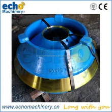 manganese steel KPI-JCI GT200 cone crusher parts concave and mantle