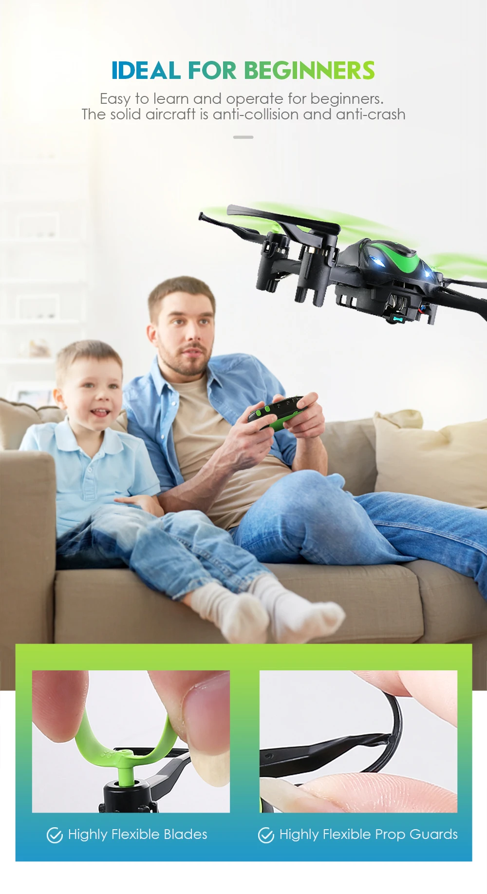 JJRC H48 mini drone, 13cm mini drone enfant, drones de corrida