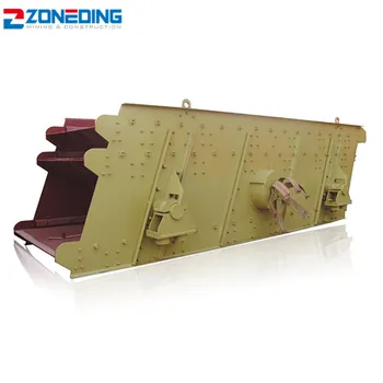 Best small linear vibrating screen separator single shaft vibrating screen for mine