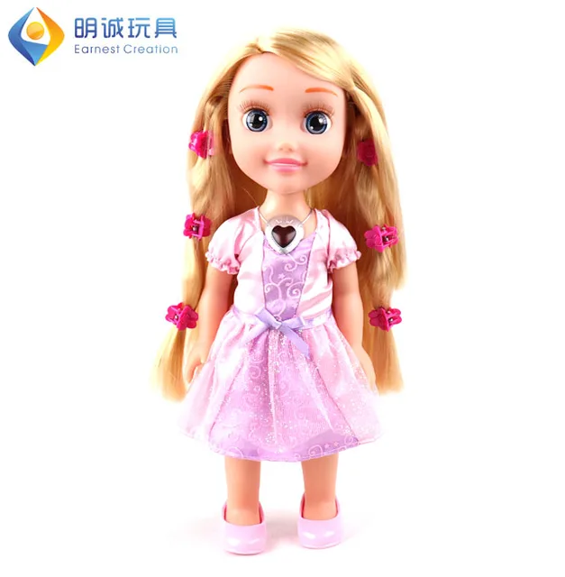 new product 14inch musical fashion lovely baby girl doll toy