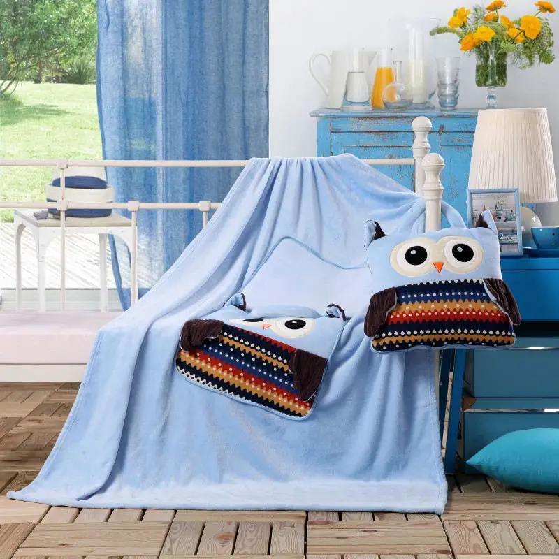2016 new cute style Home Pillow,Multifunction:quilt blanket pillow cushion