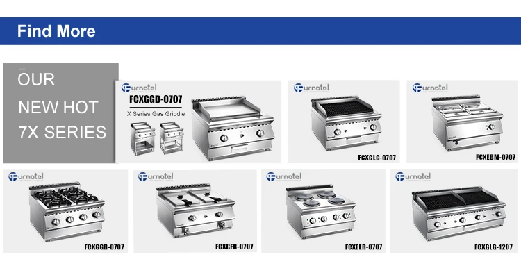 7X Cooking equipment
