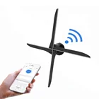 LS35 Holographic Poster, Hologram System Naked Eye 3D, Wifi Fan Hologram 3D