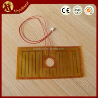 24V battery powered heating element, flexible heater polyimide heaters film 24V,thin film heating element