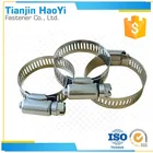American type hose clamp for bundle the square columnar objects