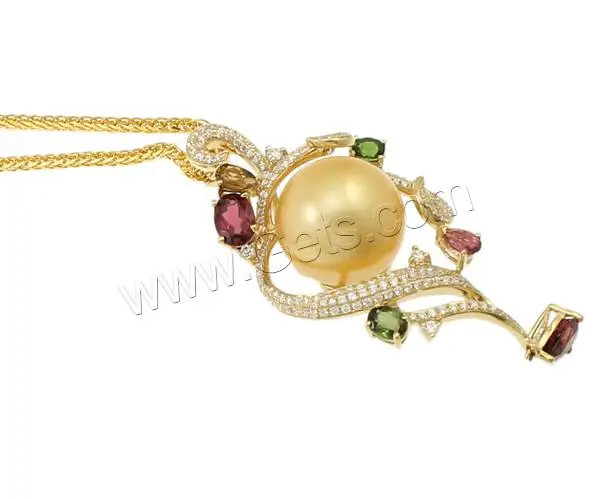 akoya cultured pearls heart 14k gold necklace set heart 827548