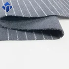 Cheap wholesale double face woven polyester wool stock lot fabric for school uniform