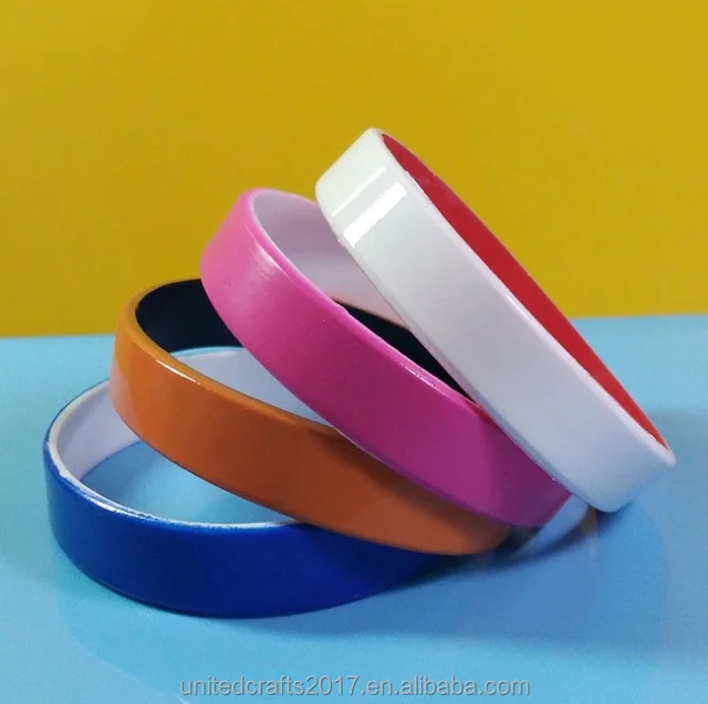 customized design funny children bracelet colorful silicone slap