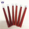 factory borosilicate 3.3 red colored pyrex solid optical glass rod