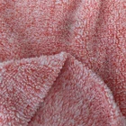 Custom printed 100% polyester sherpa fleece fabric