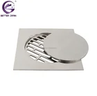 Stainless steel casting floor drain,superior quality drainage cover