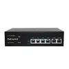 10/100Mbps 2+4 Port 250m Extend Ethernet Switch with 4 PoE Ports IEEE 802.3af/at