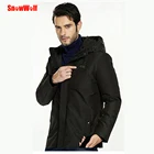 Battery Rechargeable Mens Heated Down Jacket Smart Heated Clothing
