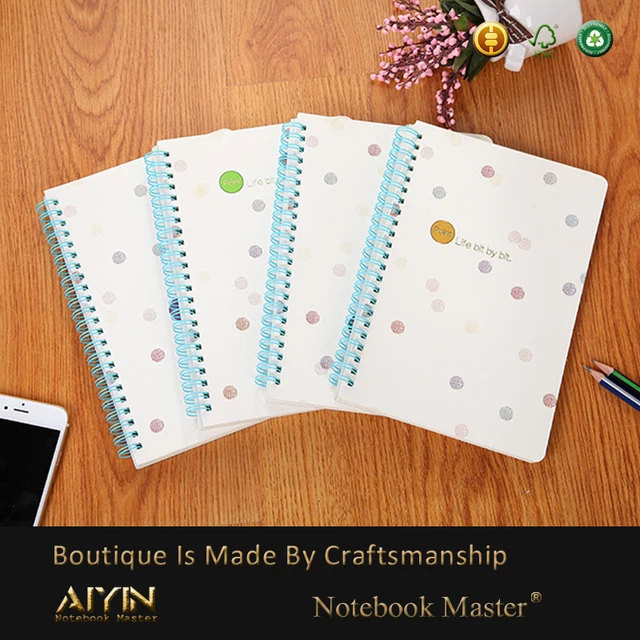 custom luxury spiral bound diary , student planner hardcover