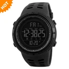 Sports watch digital skmei digital wristwatch band with water resistant
