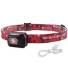 New XPE Head Torch USB Lightweight head lamp rechargeable Mini Sensor Headlamp