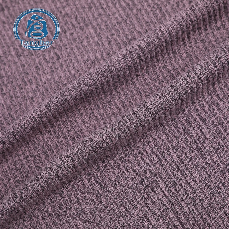 Top quality China factory nice design wholesale hacci knit fabric for sweater