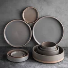 eco friendly factory cheap price green color china ceramic porcelain dinner set / table ware plate dishes