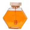 /product-detail/new-clear-hexagon-glass-muth-honey-jar-with-wooden-cap-for-juice-storage-62003380988.html