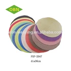 Round Placemats Round Straw Placemats Cheap Plastic Tablemat Round Placemats Woven Straw Placemats Round