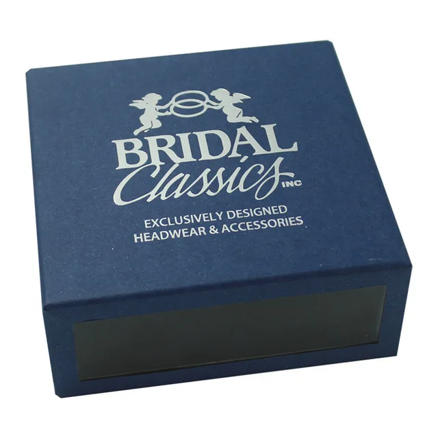 printed black cardboard drawer style packaging gift bracelet box