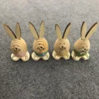 Easter Table Decoration Easter Easter Decoration New Product 2021 For Easter Wooden Rabbit Table Decoration