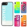 Neon Sand Liquid Case for iPhone xs max Phone Cover, Luminous Glitter Phone Case for iPhone 8 Plus Case