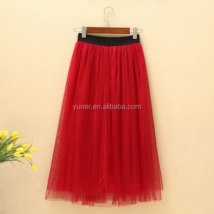 Gauze Long Skirt 27
