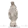 Marble religious statues virgin mary for church decor