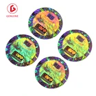 Custom tamper evident holographic label security hologram VOID sticker