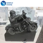 China Black Granite Roland Sands Design Headstones/Monuments
