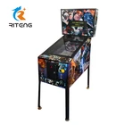 3D video pinball game console children arcade game pinball machine