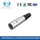xlr mini microphone socket connector plug mini loudspeaker CE/ROHS/SGS xlr 3pin connector