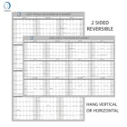 020-2A1 2 sided lamination calendar printing custom large size wall calendar daily calendar