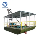 Sand Suction River Dredging Small Pump Barges For Sale