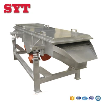 Quartz sand vibrating sieve sifting screen / Casting reclaim vibro separator