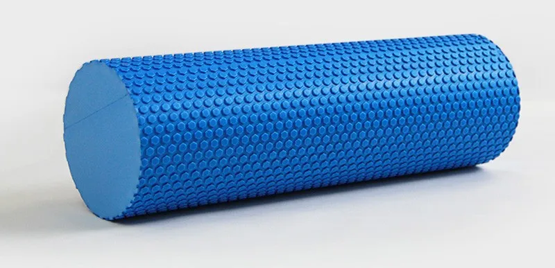 Foam Roller 60 15cm EVA Floating Point Solid Accupoint Massage Fitness Muscle Tissue Yoga Pilates Rollers Blue