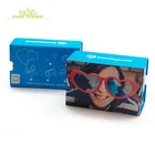 High Quality Magic and Cool Google Cardboard 3d Vr Headset Paper Glasses for Smartphone