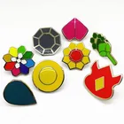 Wholesale Imitation Cloisonne Hard Enamel Silver/gold/black Nickle Metal Badge Pins